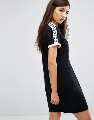 Fred Perry Archive Taped Ringer T-Shirt Dress