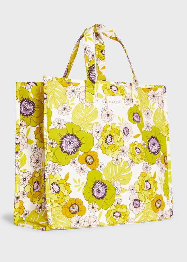 Floral Canvas Bag | Shop the world's largest collection of fashion 