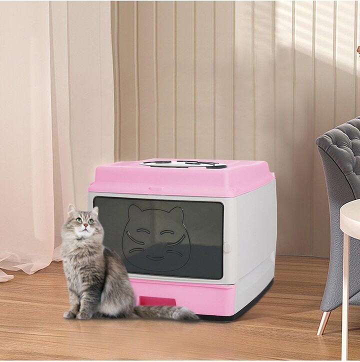 Living and Home Large AntiSplashing Cat Litter Box with Scoop ShopStyle