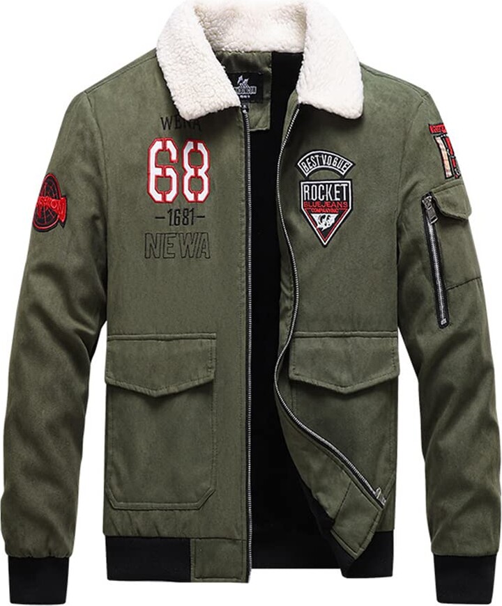 Mens Army Style Jacket