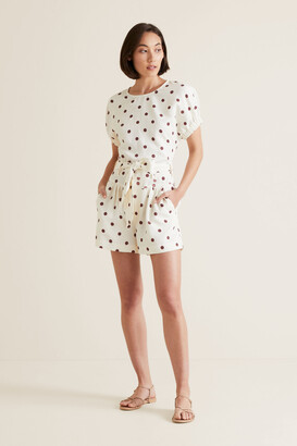 Seed Heritage Tie Up Spotty Short