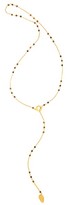 Thumbnail for your product : Chan Luu Beaded Lariat Leaf Necklace