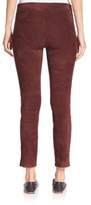 Thumbnail for your product : Vince Suede Cropped Leggings
