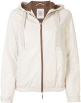 Thumbnail for your product : Eleventy Leather Hooded Jacket