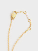 Thumbnail for your product : Charles & Keith Leaf Bead Bracelet