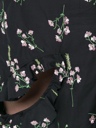 Marques Almeida Floral Print Skirt