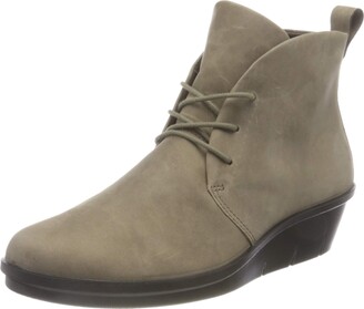 ecco grey ankle boots
