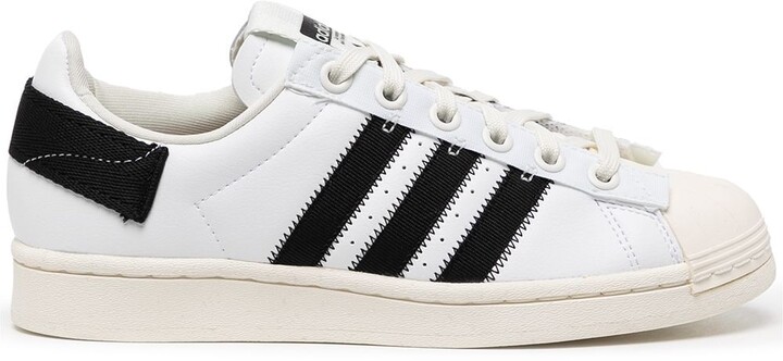 Adidas Superstar Black White Toe | ShopStyle