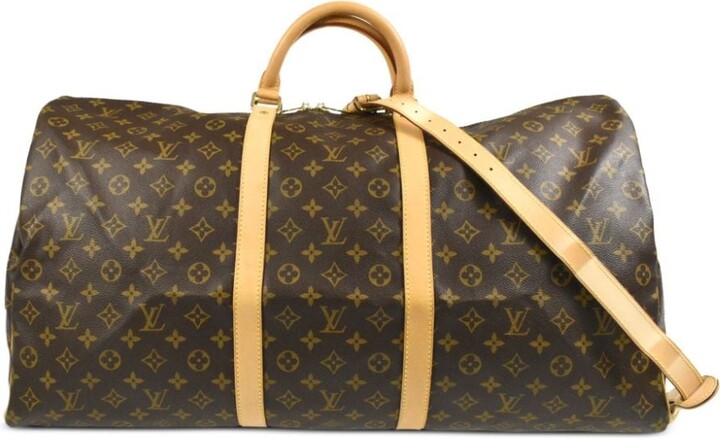 Louis Vuitton 2000 Pre-owned Keepal 50 Travel Bag - Brown
