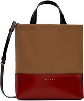 Thumbnail for your product : Marni Tan Small Museo Tote