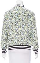 Thumbnail for your product : Equipment Silk Floral Print Jacket
