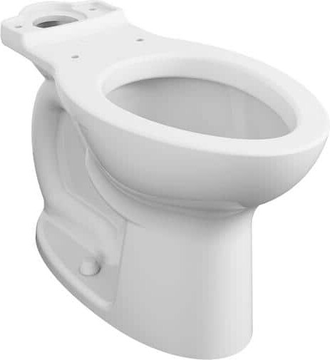 Cadet Pro 14 in. Compact Tall Height Elongated Toilet Bowl Only in White