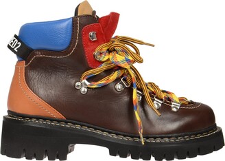 DSQUARED2 Sunset Leaf Hiking Boots - ShopStyle
