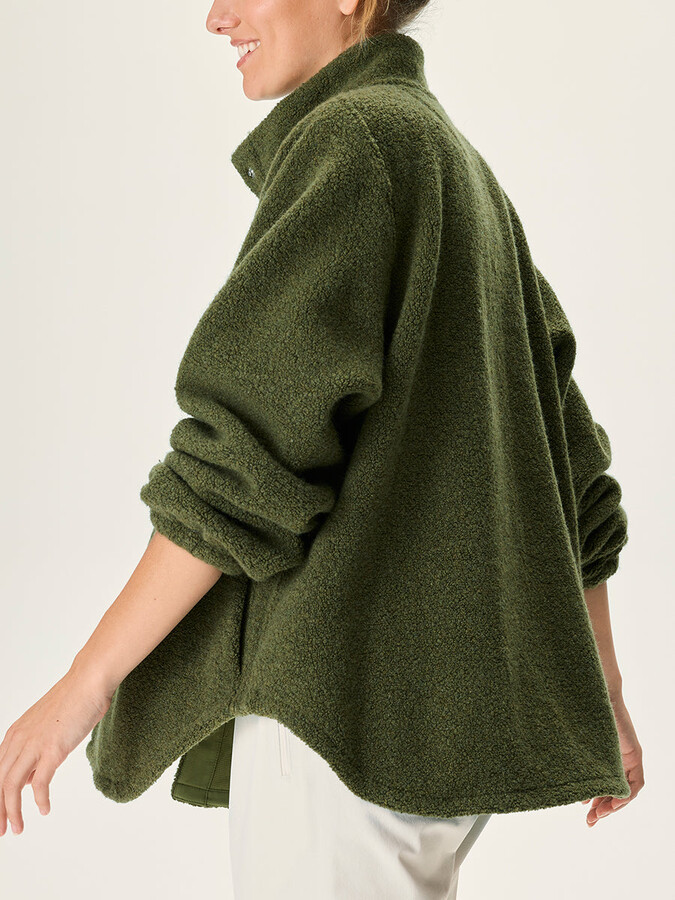 megafleece bomber jacket