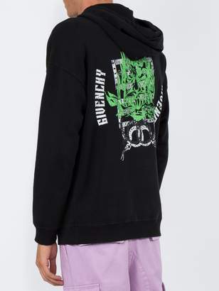 Givenchy graphic hoodie