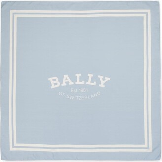 Bally Logo-Print Silk Scarf - ShopStyle Scarves & Wraps