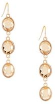 Thumbnail for your product : Catherine Stein Rhinestone Linear Drop Earrings