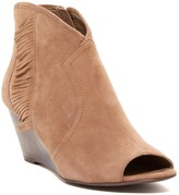 Thumbnail for your product : Ash Drum Peep Toe Wedge Bootie
