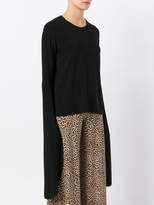 Thumbnail for your product : Norma Kamali elongated sleeve blouse