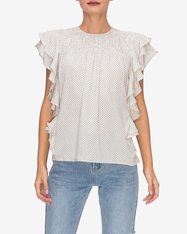 express ruffle top