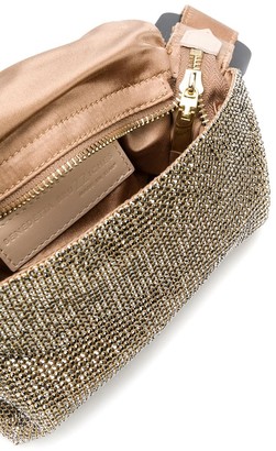Benedetta Bruzziches Metallic-Effect Shoulder Bag