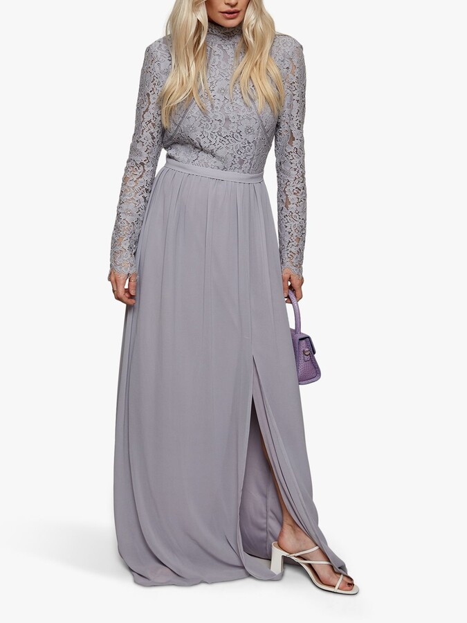 grey long frock