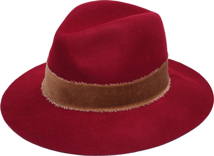 FADACHY Classic Fedora Hats for Men & Women Wide Brim Felt Hat Panama Dress Fedora  Hat Large A-white