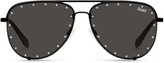 Thumbnail for your product : Quay High Key 65mm Oversize Aviator Sunglasses