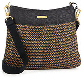 Thumbnail for your product : Eric Javits Escape Woven Straw Messenger