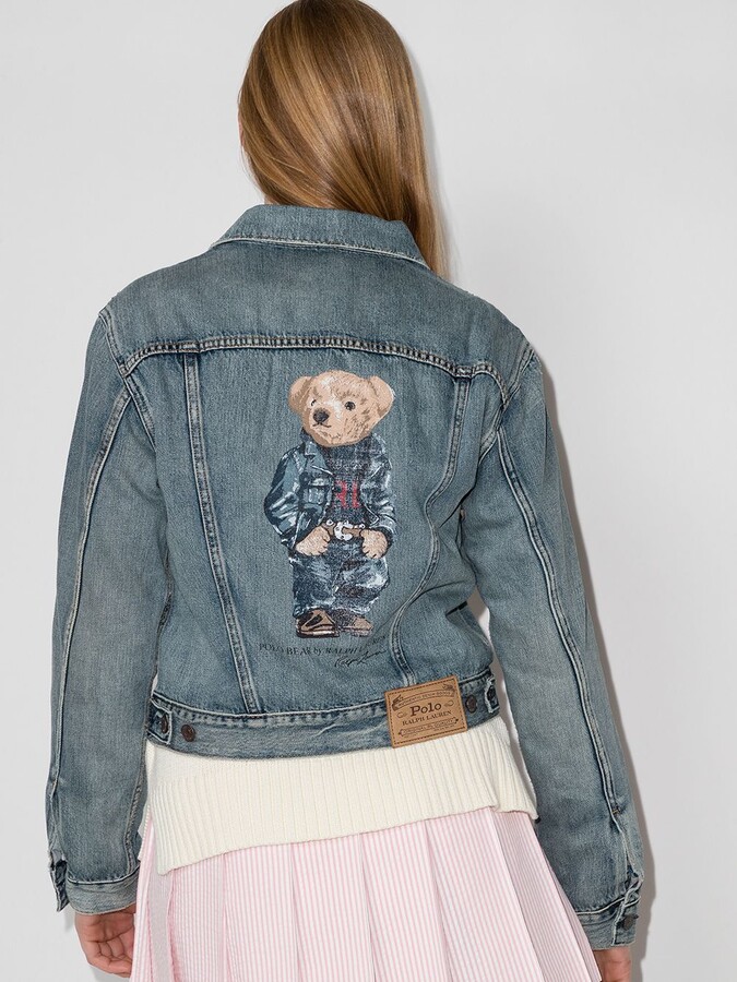 Polo Ralph Lauren Polo Bear Trucker Denim Jacket ShopStyle