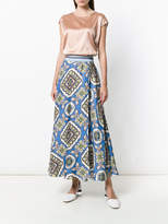 Thumbnail for your product : Altea floral print skirt