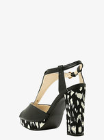 Thumbnail for your product : Torrid Tribal Metallic Plate T-Strap Heels (Wide Width)