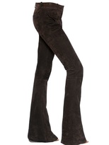 Thumbnail for your product : Emilio Pucci Suede Pants With Lace-Up Detail
