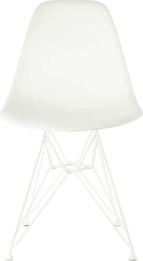 Herman Miller® White Eames Molded Fiberglass Side Chair
