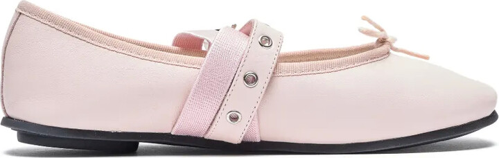 Repetto Bow-Detail Buckle Ballet Flats