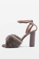 Thumbnail for your product : Topshop *WIDE FIT Block Sassy Heeled Sandals