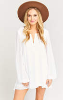 Thumbnail for your product : Show Me Your Mumu Show Me Your Jamie Tunic ~ White Chiffon