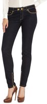 Thumbnail for your product : Rachel Zoe dark wash 'Julie' skinny ankle zip jeans