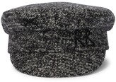 Thumbnail for your product : Ruslan Baginskiy Tweed baker boy cap