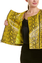 Thumbnail for your product : Alice + Olivia Stanton Leather Jacket