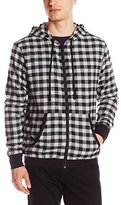 Thumbnail for your product : Bottoms Out Men's Buffalo Check Flannel Hoodie