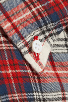 Thumbnail for your product : Band Of Outsiders Plaid woven cotton shirt