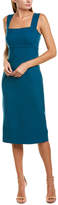 Thumbnail for your product : Oscar de la Renta Wool-Blend Midi Dress