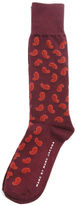 Thumbnail for your product : Marc by Marc Jacobs Paisley Burgundy Socks