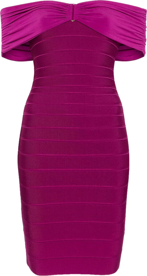Herve Leger Celine mini dress