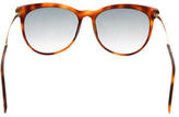 Thumbnail for your product : Saint Laurent Tortoiseshell Logo-Embellished Sunglasses