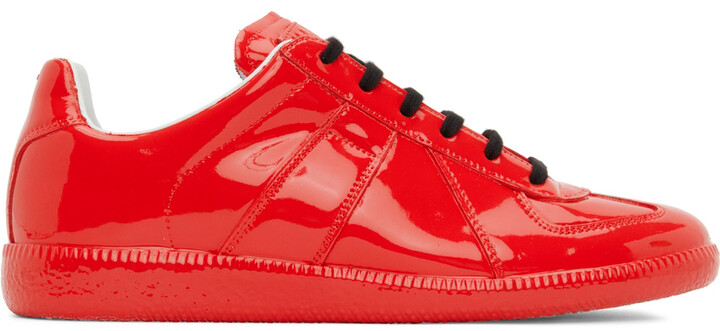 Maison Margiela Red Men's Sneakers & Athletic Shoes | Shop the 