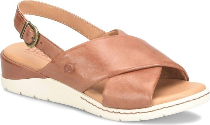 Women's Mia Sandal In Brown Luggage