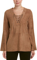 Thumbnail for your product : As By Df Mallorca Suede Tunic