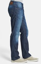 Thumbnail for your product : Mavi Jeans 'Zach' Straight Leg Jeans (Mid Brushed Cooper)